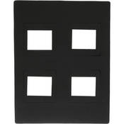 Pre Vu Mount   11x14 , Holds Four 6x7 Slides