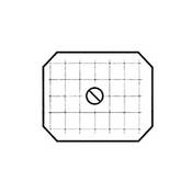 Intenscreen Focusing Screen for Pentax 67 (NOT for 67II)   Grid Lines and Diagonal Split Image
