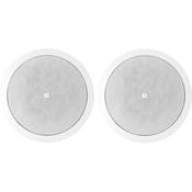 Control 26CT   Two Way Vented Ceiling Speaker with 6.5  Woofer for use with 70 100V Audio Distribution   Pair