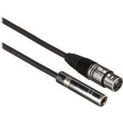 EXF Series Stereo 1 4  Female to 3 Pin XLR Female Cable   3