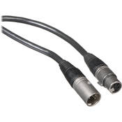 XLR 4 4 Pin XLR Male to 4 Pin XLR Female Power Cable   10 ft