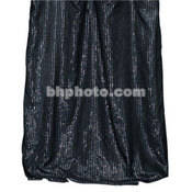 Shimmer Scrim   47 x 30  Roll   Black Clear Black