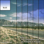 5 x 5  Complement Blue 2 Filter