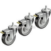 374 Braked Wheel Set (160mm Diameter) for 387XU