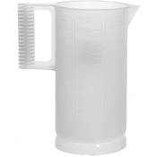 Plastic Beaker (Ounce and Metric Graduations)  64 oz