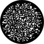 Standard Steel Gobo #7732   Realistic Leaves   Size M 66mm