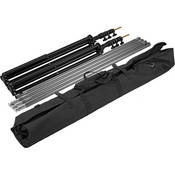 Background Support System Including Stands, 12  4 Section Crossbar, Bag