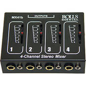 MX41B 4 Channel Passive Mixer with Level Control