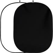 #037 Collapsible ReversibleBackground (5x7 ) (Black White)