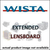 Extended Lensboard for SP, VX, RF, DX DXII Cameras (and all Cameras with 96 x 99mm Linhof Technika type Lensboard Specifications) with #0 Wista Copal Press Shutters