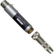 A95UF   Line Matching Transformer for 75 to 300 Ohm Mics   In Line XLR Female to 1 4  (Jack and Plug) Barrel