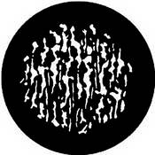 Standard Steel Gobo #7798   Cracked