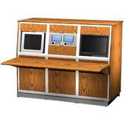 K8531 System 85 3 Bay 19.25  Custom Wood Console