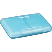 Hard Plastic Digital Media Storage Case   holds 8 xD Picture Cards