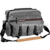 614 Super Pro 14 Shoulder Bag   for 2 SLR Pro Camera Outfit with Notebook Computer (Gray)