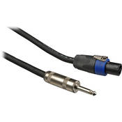 Speakon to 1 4  Male Phone Speaker Cable (12 Gauge)   100