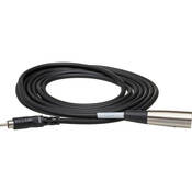 RCA Male to 3 Pin XLR Male Audio Cable (Metal)   5