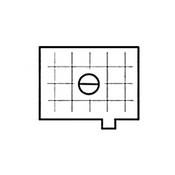 Intenscreen for Pentax LX   Matte with Grid & Horizontal Split Image