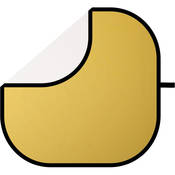 Illuminator Collapsible Reflector   42  Square   Gold White