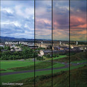 6.6 x 6.6  1 Skyfire Graduated Filter