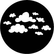 Standard Steel Gobo #78169A Childish Clouds (A = Size 100mm)