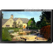 253006 ShadowBox Clarion Fixed Projection Screen (108 x 108 )