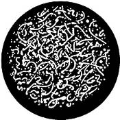 Standard Steel Gobo #7433   Conception   Size E 37.5mm