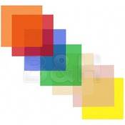 810506 Color Gel Pack   7 Assorted 10  Gel Filters