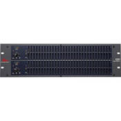 1231   Dual Channel 31 Band Graphic Equalizer with 6 or 15 dB Switchable Boost Cut and RF Filtered I O s
