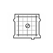 Intenscreen Focusing Screen for Bronica SQ Series Cameras   Grid Lines and Diagonal Split Image