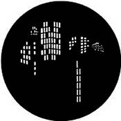 Standard Steel Gobo #7824   Nightlights 3