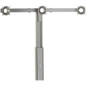 KFA320 Triple Monitor Cart Stand Accessory (Silver)