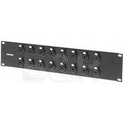 PB16 XLQ 16 Channel 1 4  & XLR Patch Bay