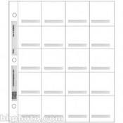 Film Vue Print Page   Holds Twenty Mounted 35mm Slides   100 Pack