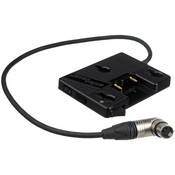 QR UNIV Universal Gold Mount Battery Adapter   20  4 Pin XLR Cable