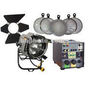 Remington Par 1.2K HMI Kit   consists of: 1.2K HMI Par Head, Cable, Electonic Ballast, Barndoors, 5 Lenses with Case, NO Bulb   1200 Total Watts (95 265V)