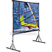 218018 Cinefold Portable Projection Screen with Standard Legs (7 x 10 6 )