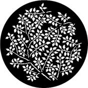 Standard Steel Gobo #7864   Branching Leaves   Size M 66mm