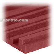 2  Studiofoam Metro 24 (Burgundy)   24  x 48  x 2  Studiofoam Panels for Natural Sounding Acoustics   12 Pieces