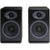 P4 2 Way Passive Bookshelf Speakers (Black, Pair)