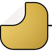 Illuminator Collapsible Reflector   52  Square   Gold White