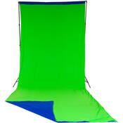 10x24  Blue Green Chromakey Background