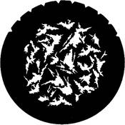 Standard Steel Gobo #7797   Thicket   Size B 86mm