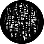 Standard Steel Gobo #7564   Loose Weave   Size E 37.5mm