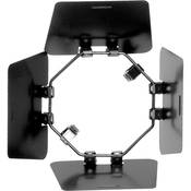 Four Way Clip On Barndoor Set for Lowel Light