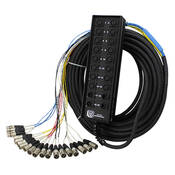 StageMaster Snake 20 Channel Stagebox to Fanout (16x Send   4x XLR Male Return) (150 )