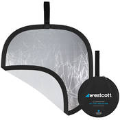 Illuminator Collapsible Reflector   20  Square   Silver White