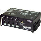 MX124 Portable 4 Channel Stereo Mixer