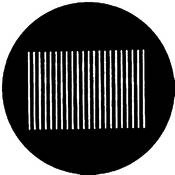 Standard Steel Gobo #7718   Vertical Blinds