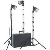 K2RA 3 Light 1800 Watt Portable Attache Kit (120 240V AC)